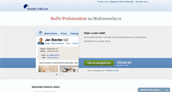 Desktop Screenshot of modrastrecha-pro.cz